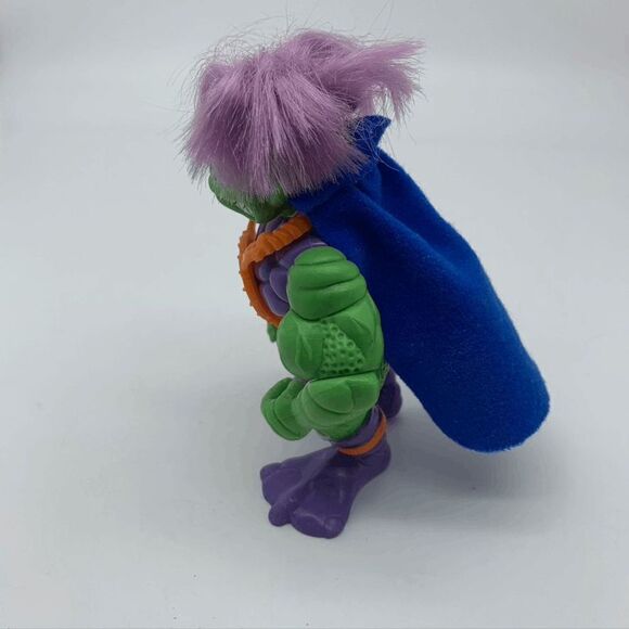 Ace 1992 Stone Protectors Zok The Evil Leader Troll 5" Action Figure W/ Cape - Picture 4 of 7